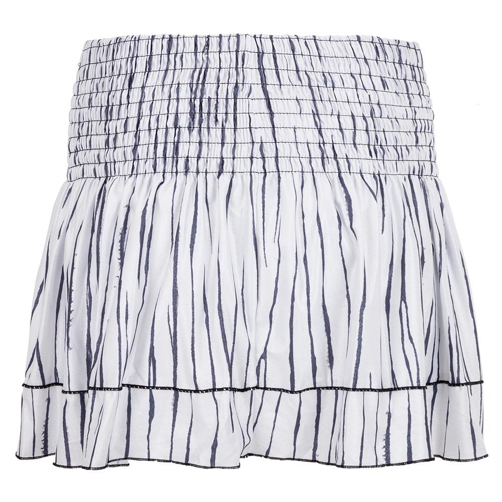 Lucky In Love Women’s Long Zebra Smocked Skirt | Tennis Express
