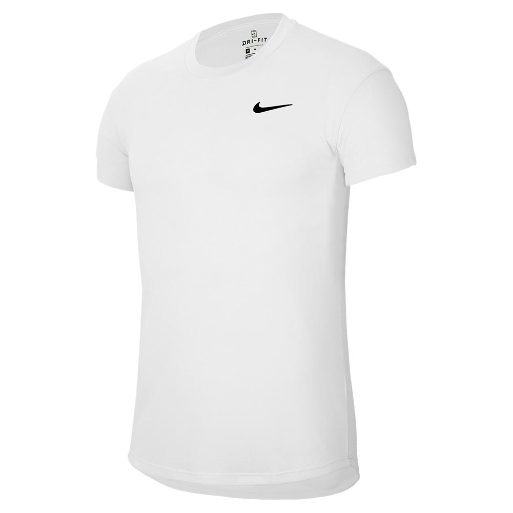 Nike Men`s Court Challenger Short Sleeve Tennis Top | Tennis Express