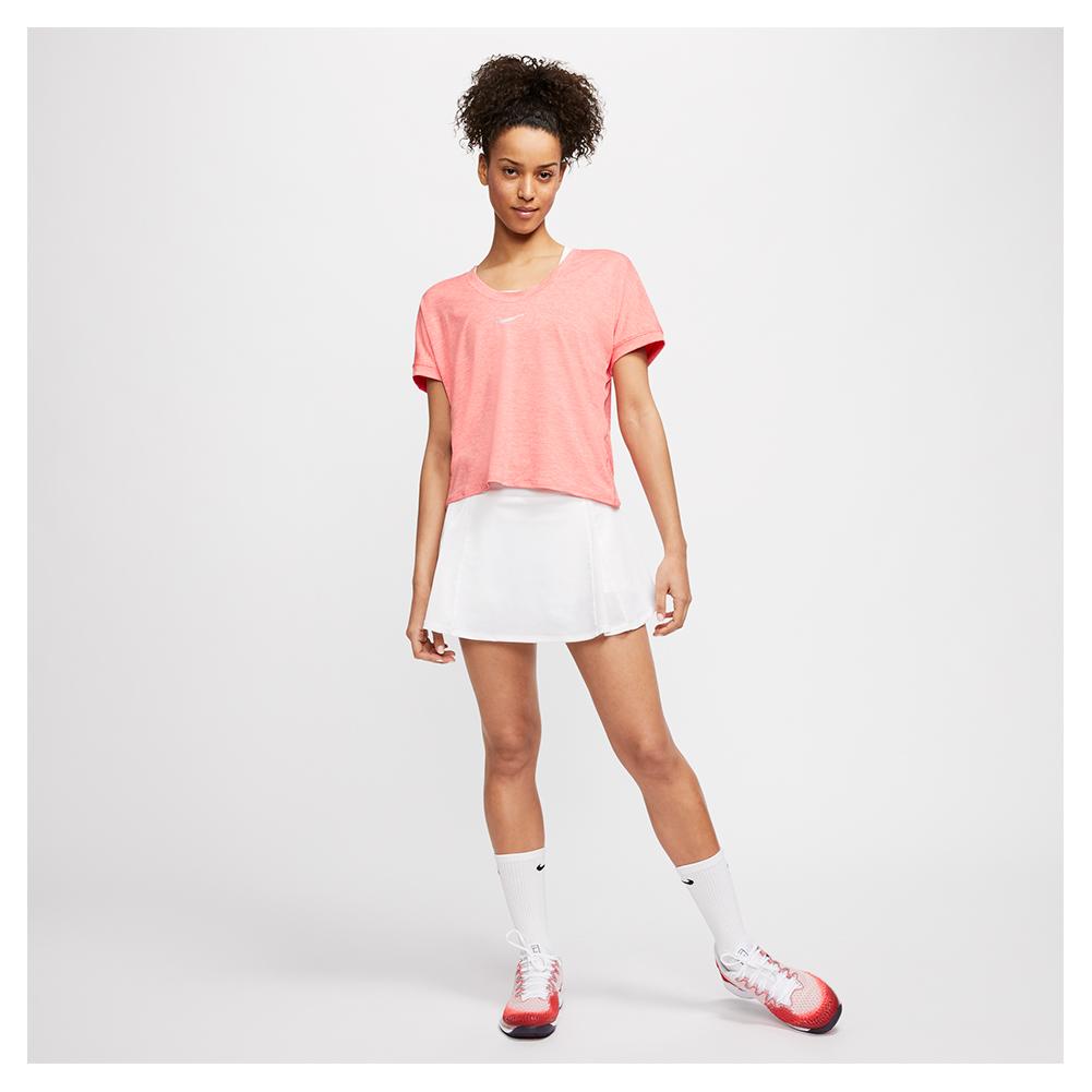Nike Women's Court Dry Elevated Essentials Tennis Top