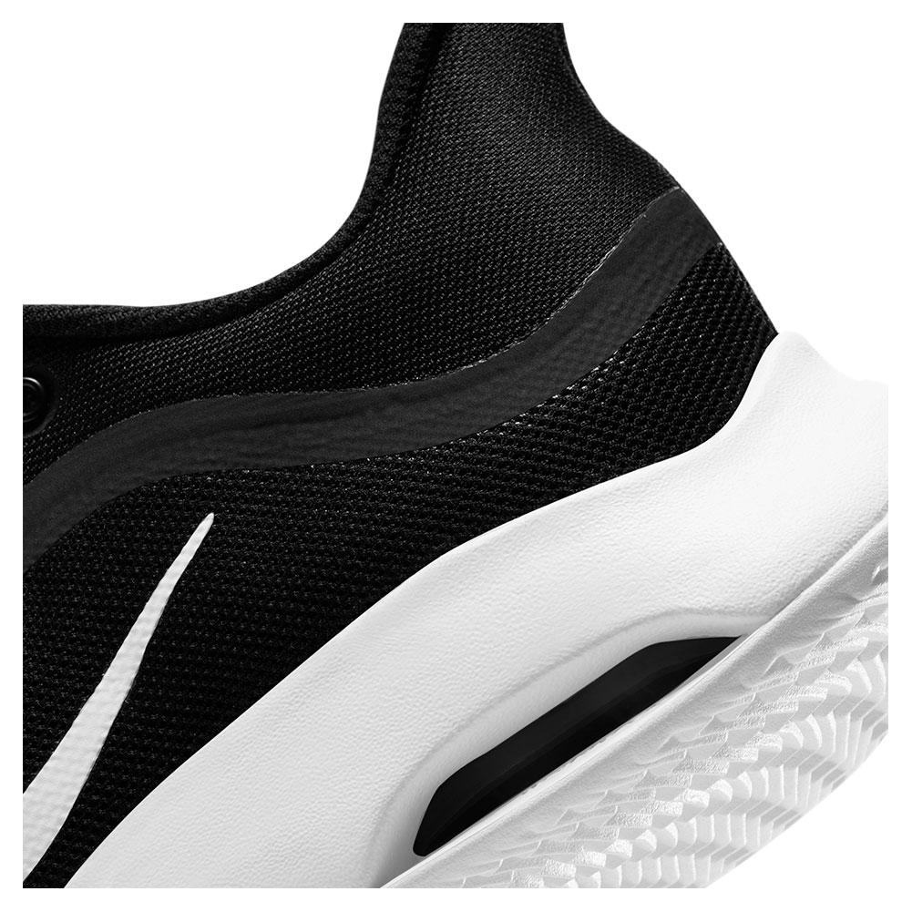 Nike Men`s Air Max Volley Tennis Shoes Black & White