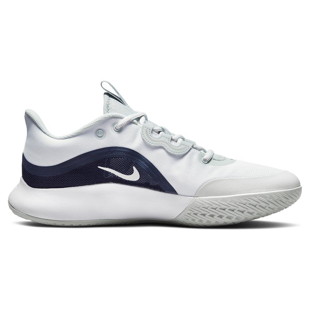 Nike Men`s Air Max Volley Tennis Shoes Pure Platinum and White