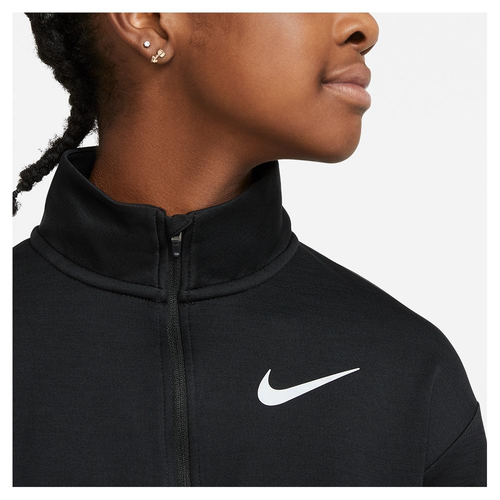 Nike Girls' Long Sleeve Half Zip Running Top