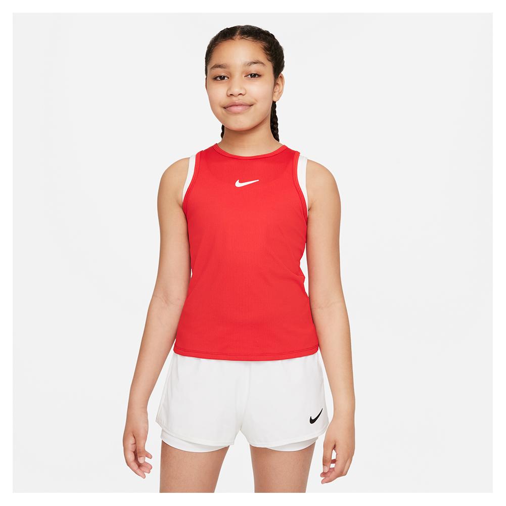 Nike Girls` Court Dri-FIT Victory Tennis Tank