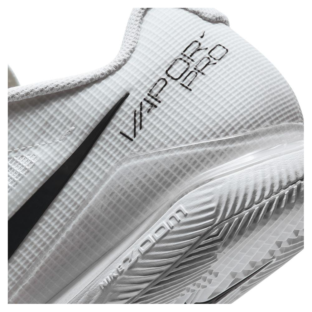 NikeCourt Men`s Air Zoom Vapor Pro Tennis Shoes White and Black ...