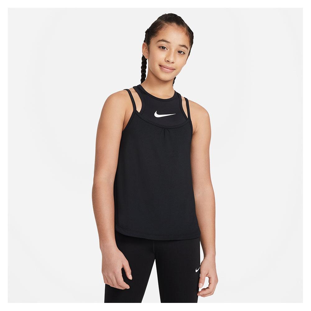 Nike Girls' Dri-FIT 2-In-1 Training Tank | Tennis Express