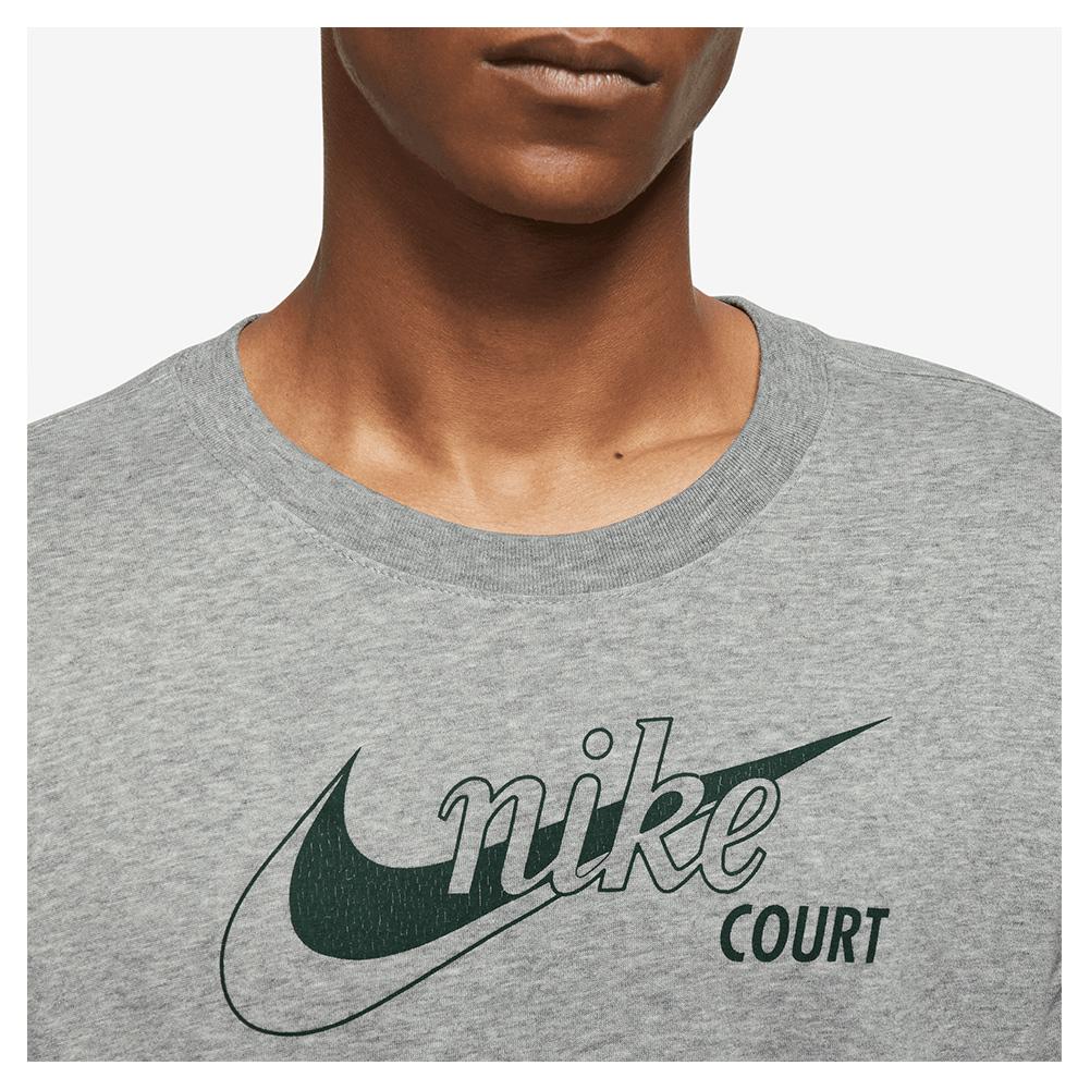 Nike Men`s Court Dri-FIT Swoosh Tennis T-Shirt