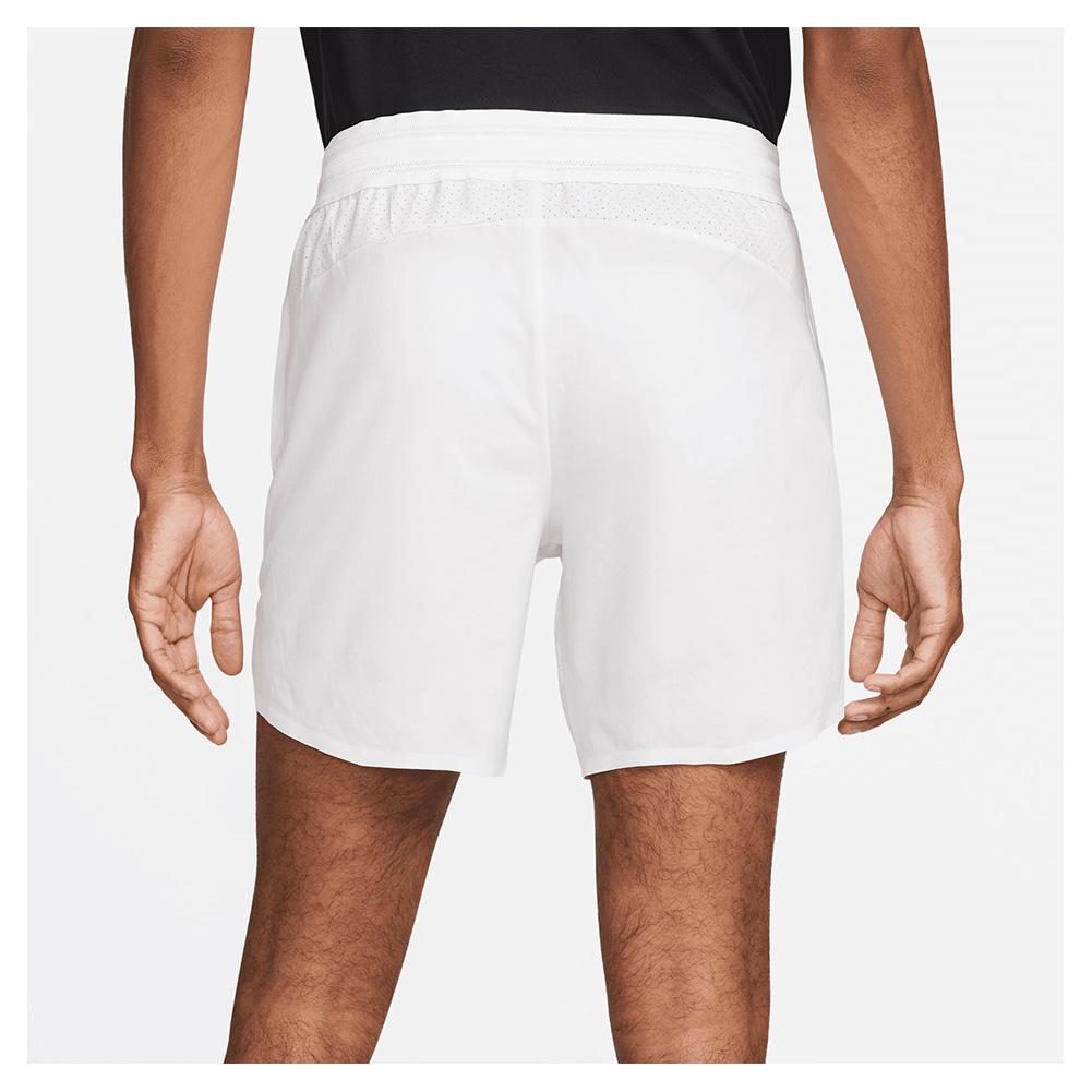 Nike Men`s Rafa Court Dri-FIT Advantage 7 Inch Tennis Short White