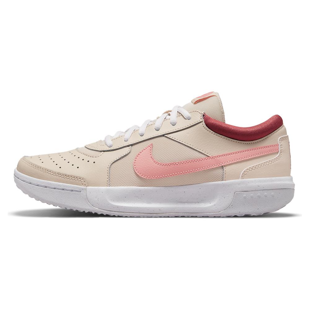 NikeCourt Women`s Zoom Court Lite 3 Tennis Shoes Pearl White and ...