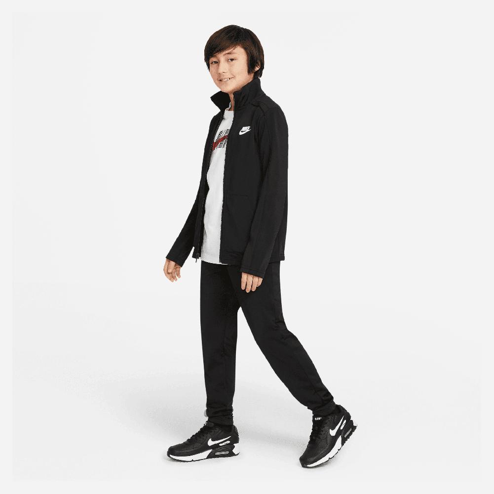 Nike Juniors` Sportswear Tracksuit Black