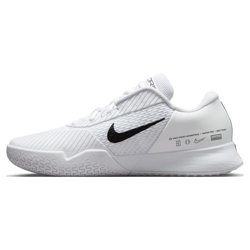 NikeCourt Men`s Air Zoom Vapor Pro 2 Tennis Shoes White