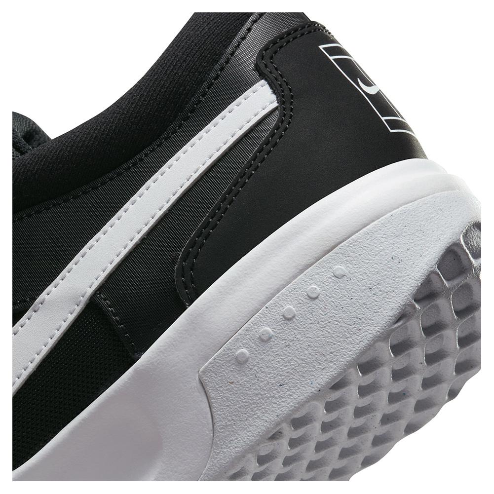 NikeCourt Men`s Zoom Court Lite 3 Tennis Shoes Black and White