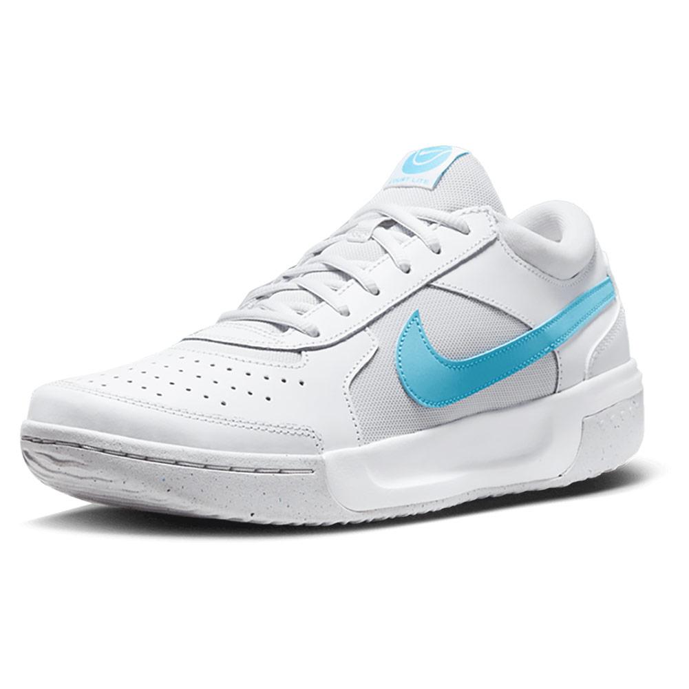 NikeCourt Juniors` Court Lite 3 Tennis Shoes White and Blue