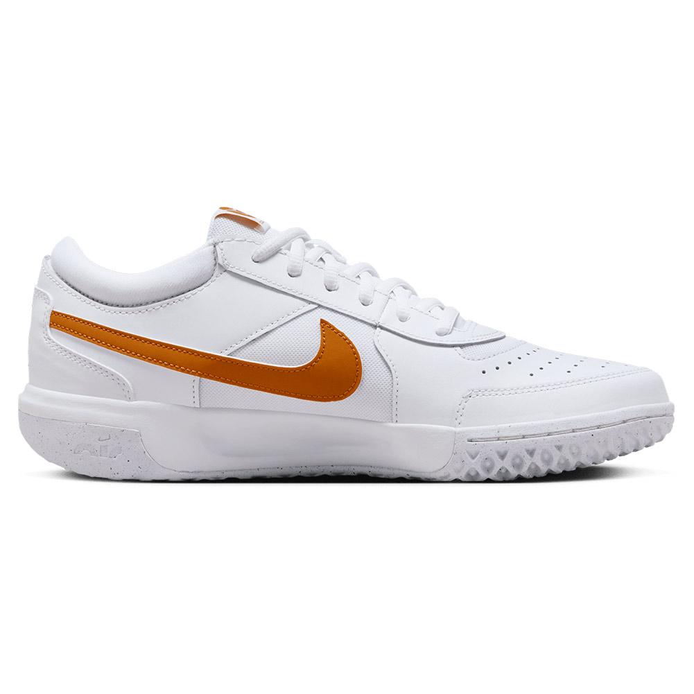NikeCourt Men`s Zoom Court Lite 3 Tennis Shoes White and Monarch