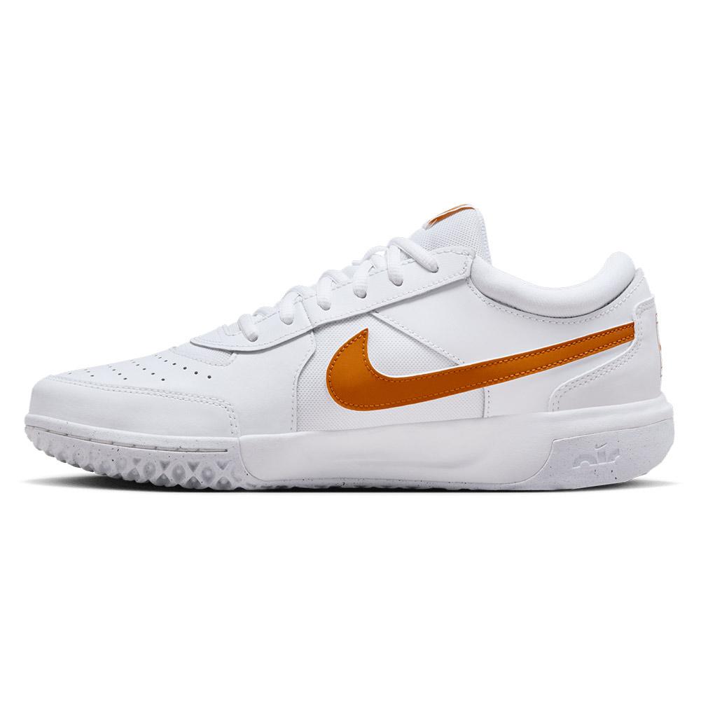 NikeCourt Men`s Zoom Court Lite 3 Tennis Shoes White and Monarch