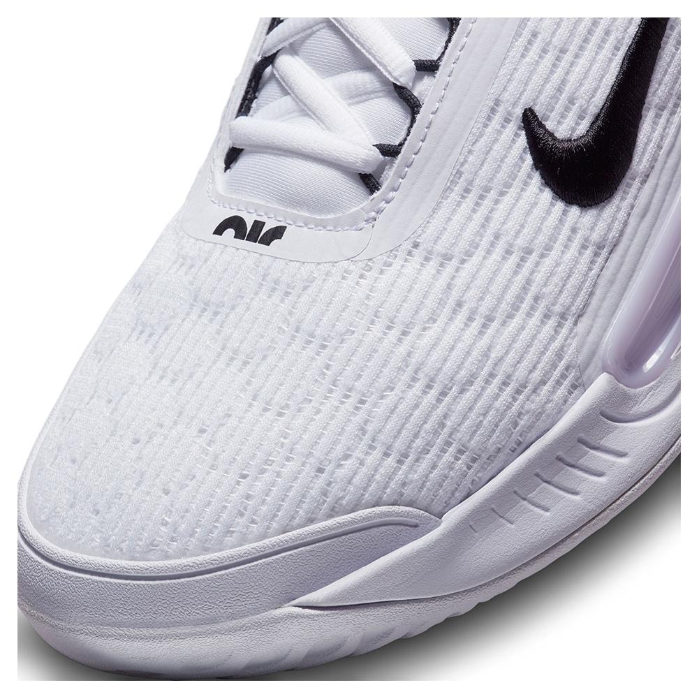 NikeCourt Men`s Zoom Court NXT Tennis Shoes White and Black