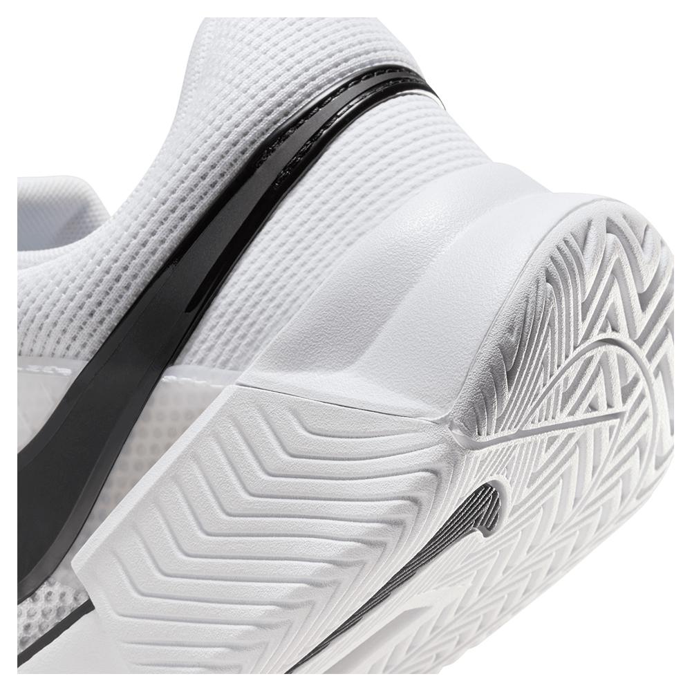 NikeCourt Women`s Zoom GP Challenge 1 Tennis Shoes White and Black