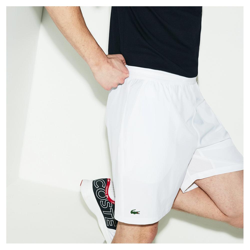 mens lacoste tennis shorts