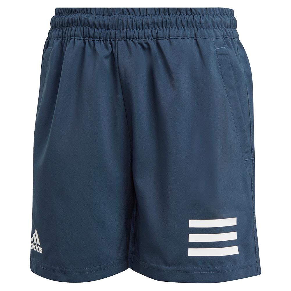 Adidas Boys Club 3-Stripe 5 Inch Tennis Short