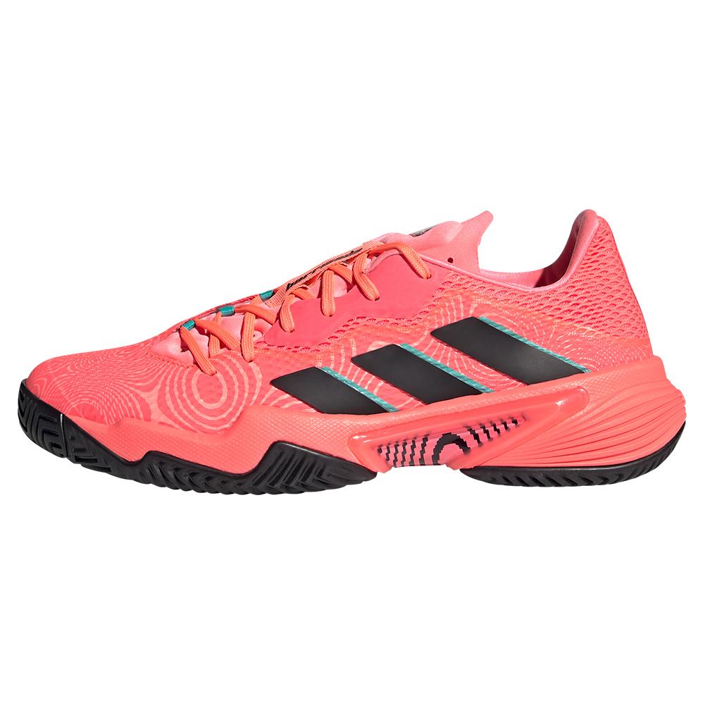 adidas Men`s Barricade Tennis Shoes Turbo and Core Black