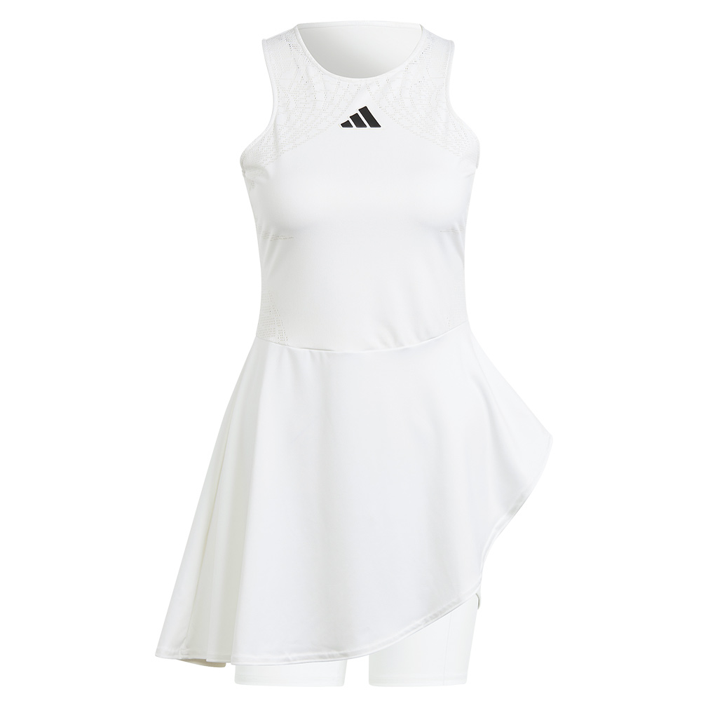 adidas Women`s London Pro Tennis Dress White