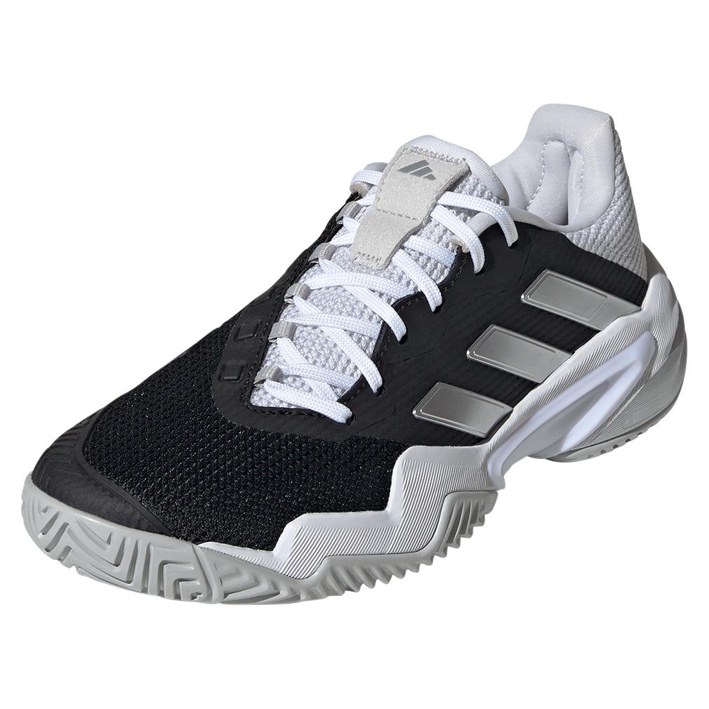 adidas Women`s Barricade 13 Tennis Shoes Black and Gray