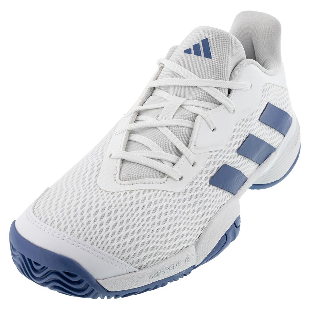  Junior's Barricade Tennis Shoes White And Crew Blue