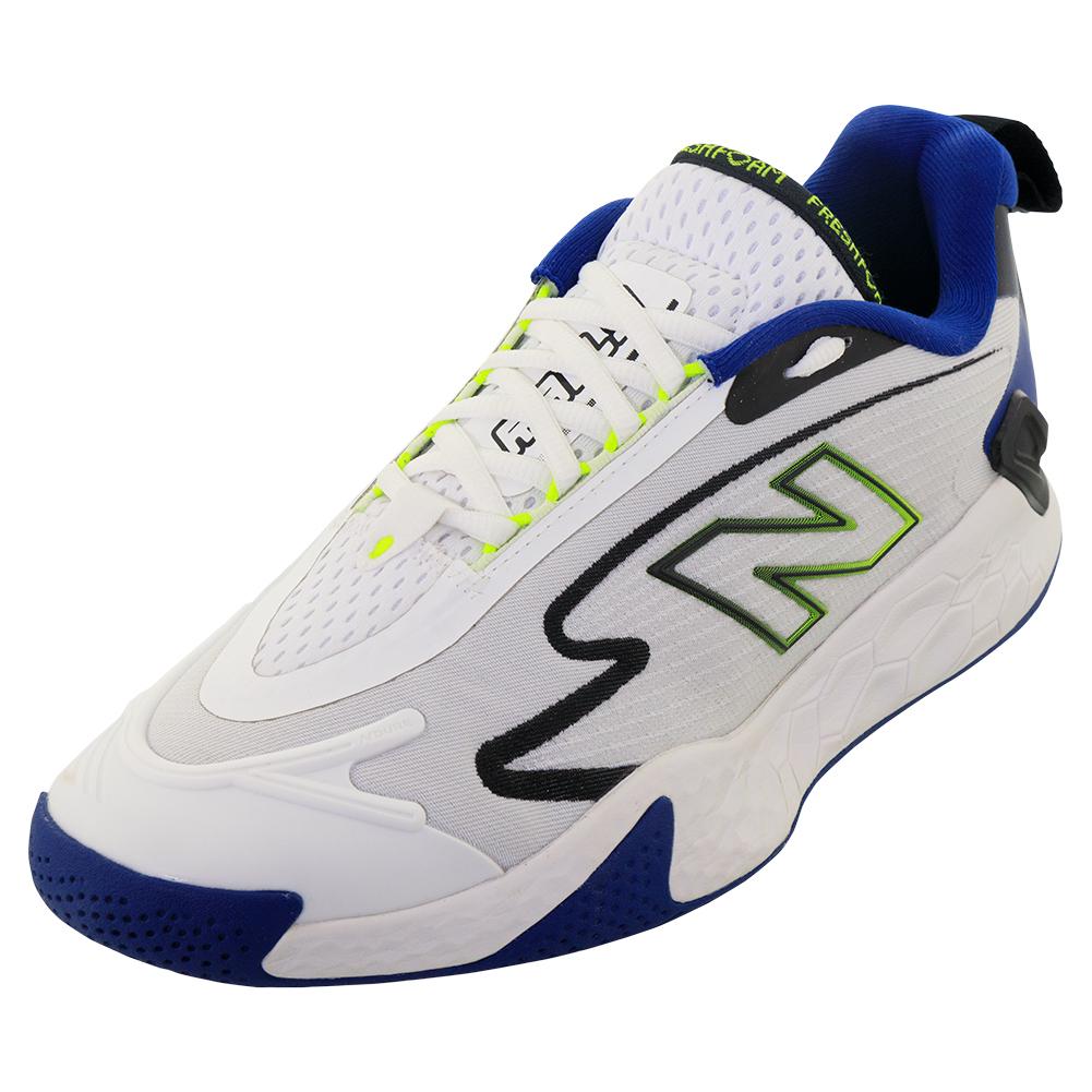 New Balance Men`s Fresh Foam X CT-Rally 2E Width Tennis Shoes White