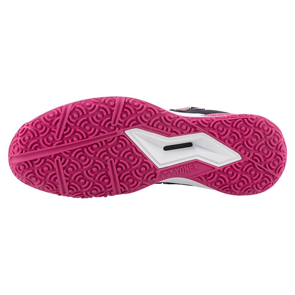 Yonex Women`s Eclipsion 4 Tennis Shoes Navy and Pink