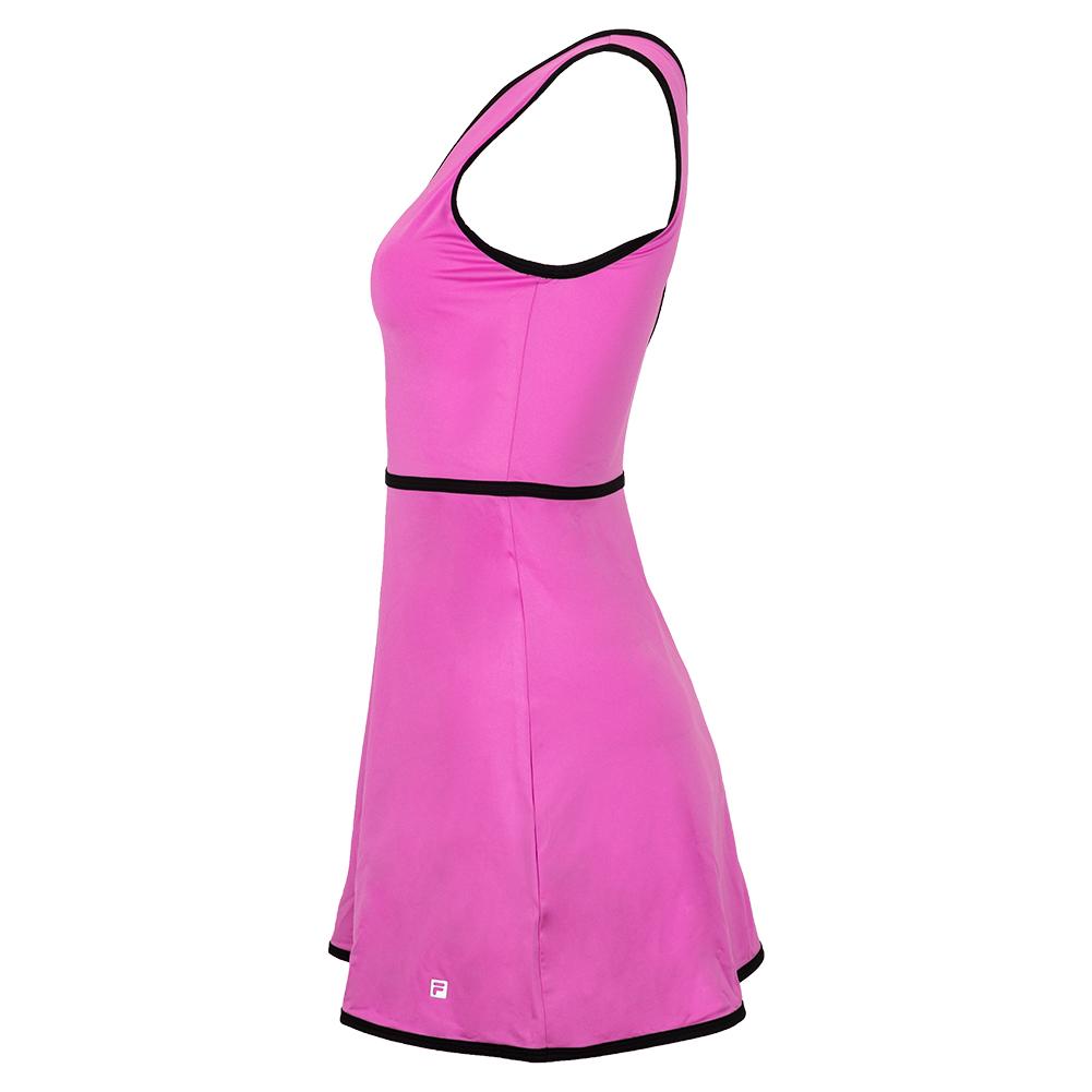 pink fila dress