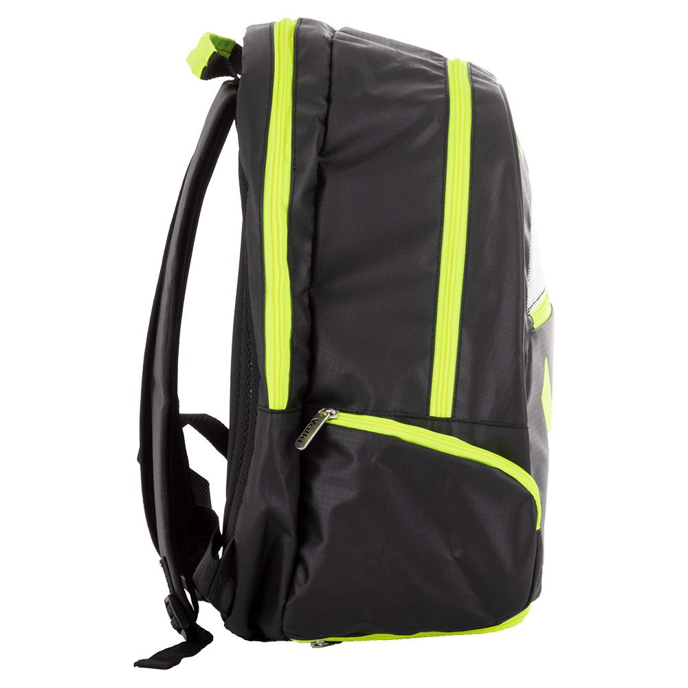 Volkl Tour Backpack Black and Neon Yellow | Tennis Express