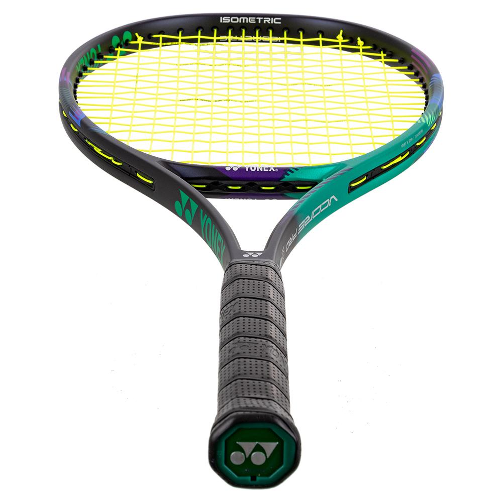 VCORE PRO 100 Tennis Racquet Green and Purple