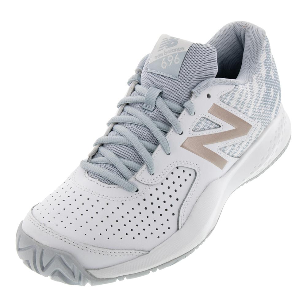 new balance women's 696v3 hard court tennis shoe