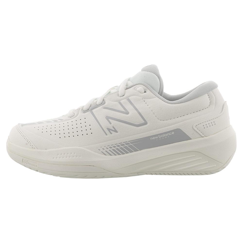 New Balance Women`s 696v5 B Width Tennis Shoes White