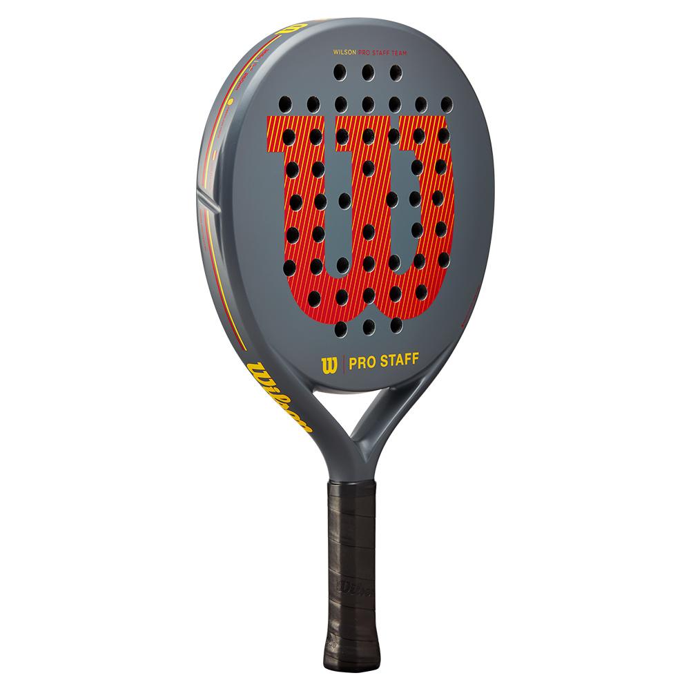 Wilson Pro Staff Team V2 Padel Racquet Grey and Red