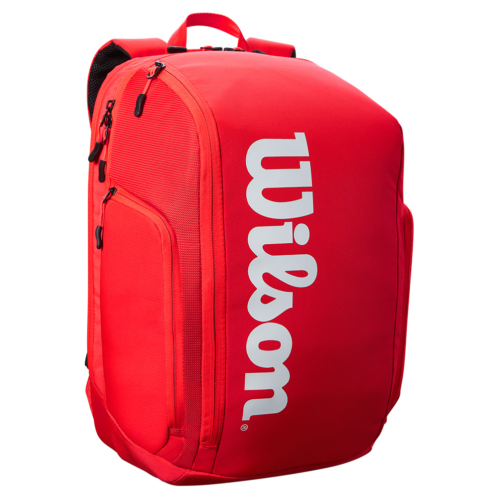 Wilson Super Tour Tennis Backpack Red