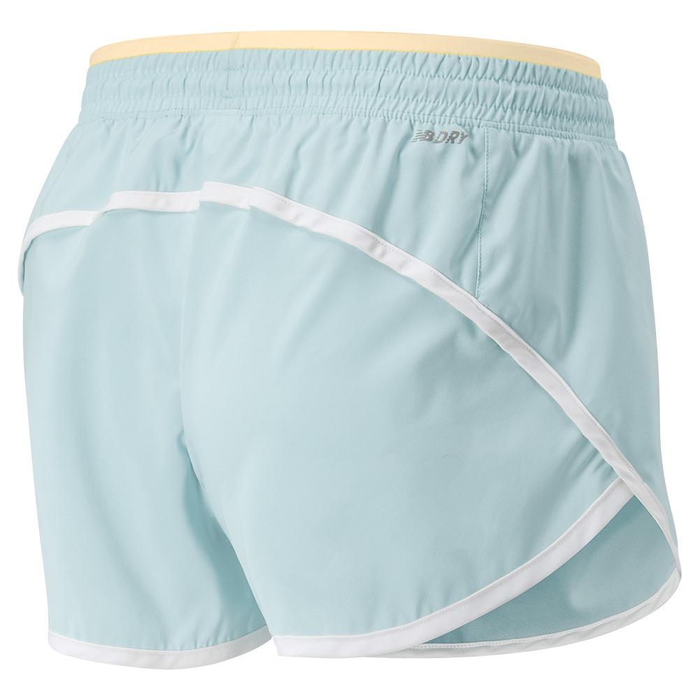 New Balance Women`s Accelerate 2.5 Inch Short Pale Blue Chill
