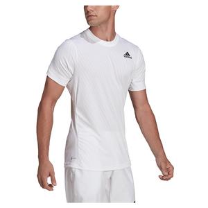 Adidas Men`s Freelift Tennis Top White